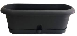 Ghiveci Lotos L30 cm, l12 cm, H10,3 cm,V2 l, beton