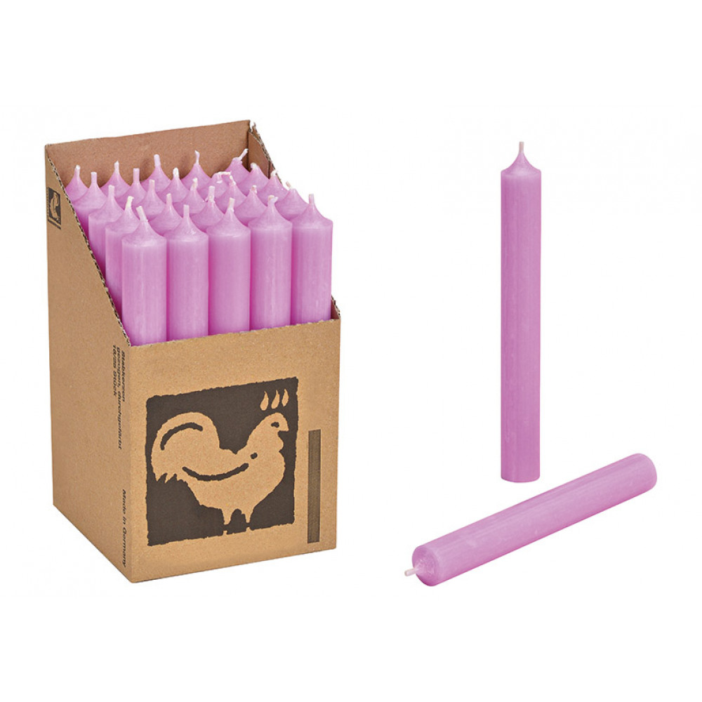 Lumanare pentru decor, violet 2x18x2cm