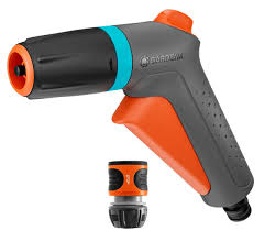 Pistol de stropit Gardena Clasic 2 jeturi + mufa cu stop
