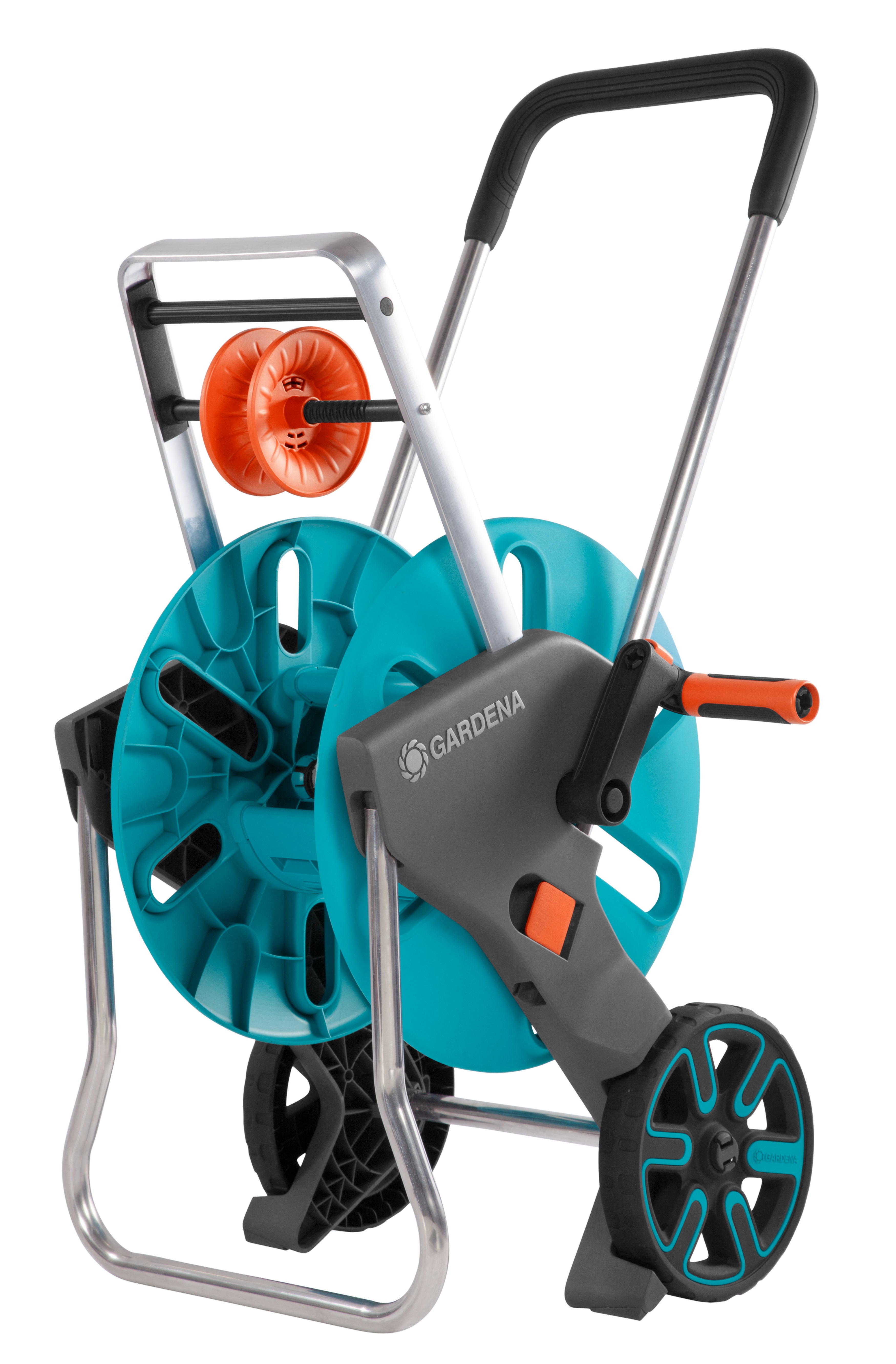 Carucior M cu rola de ghidaj  pentru  furtun Gardena
