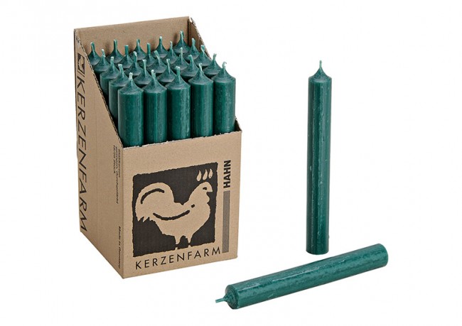 Lumanare pentru decor, verde 2x18x2cm