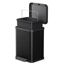 Cos de gunoi HailoUno negru  XL de 17 l