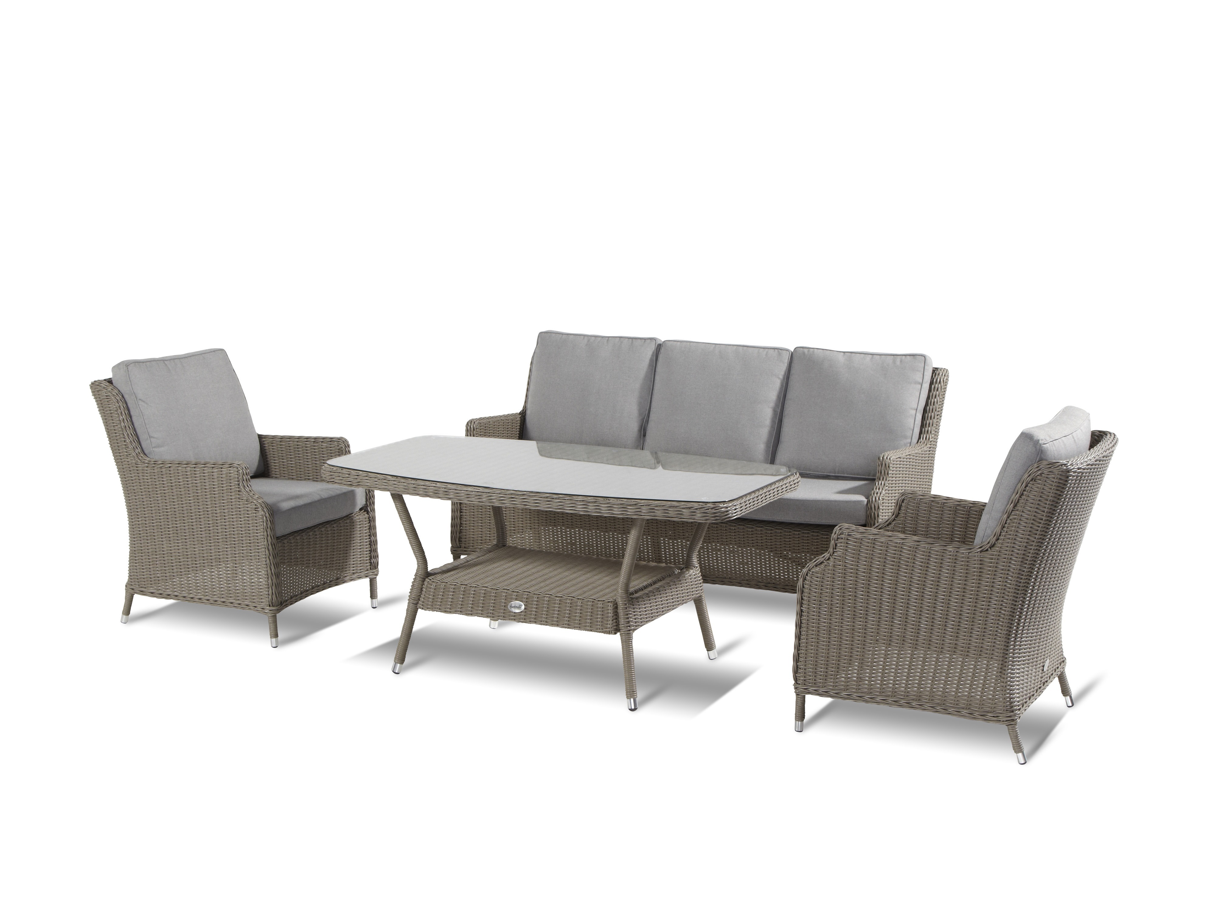 Set mobilier gradina 4  piese  natural MELANIA